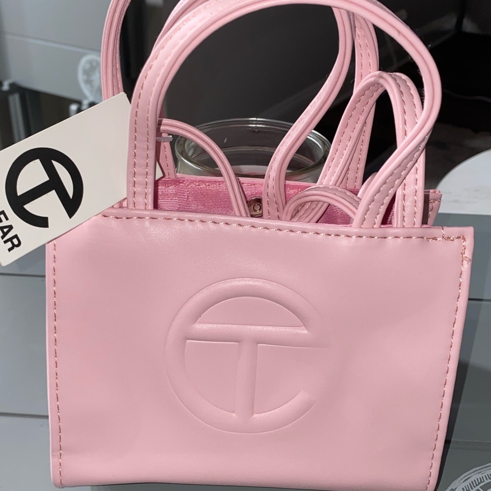 Bubblegum Pink Telfar Small Bag